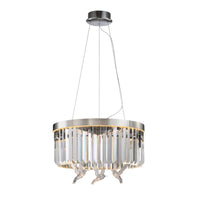 Asfura Lysekrone i chrome Ø60cm.