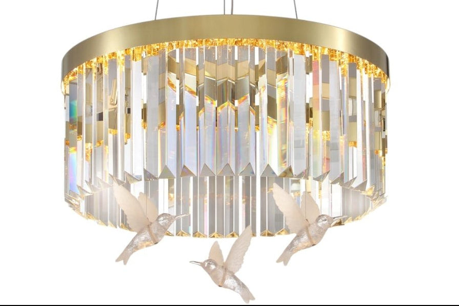 Lysekrones Asfura i guld Q60cm. - Luxware DK