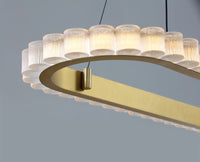 Siréne Lysekrone - L105 X B38cm.