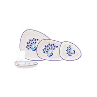 Peacock 26 dele til 6 personer morgenmadssæt