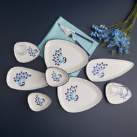 Peacock 26 dele til 6 personer morgenmadssæt