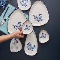 Peacock 26 dele til 6 personer morgenmadssæt