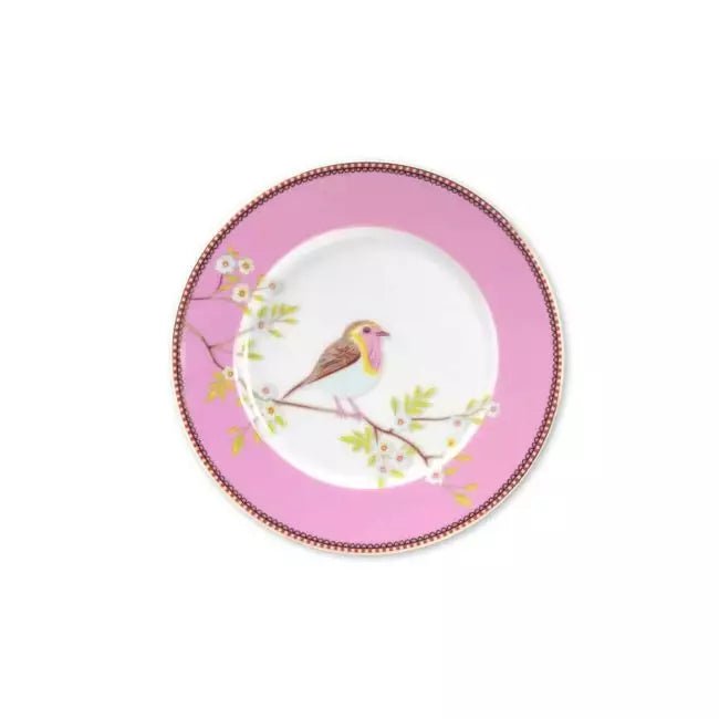 Pip Studio Early Bird Pink Tallerken 21 cm - Luxware DK