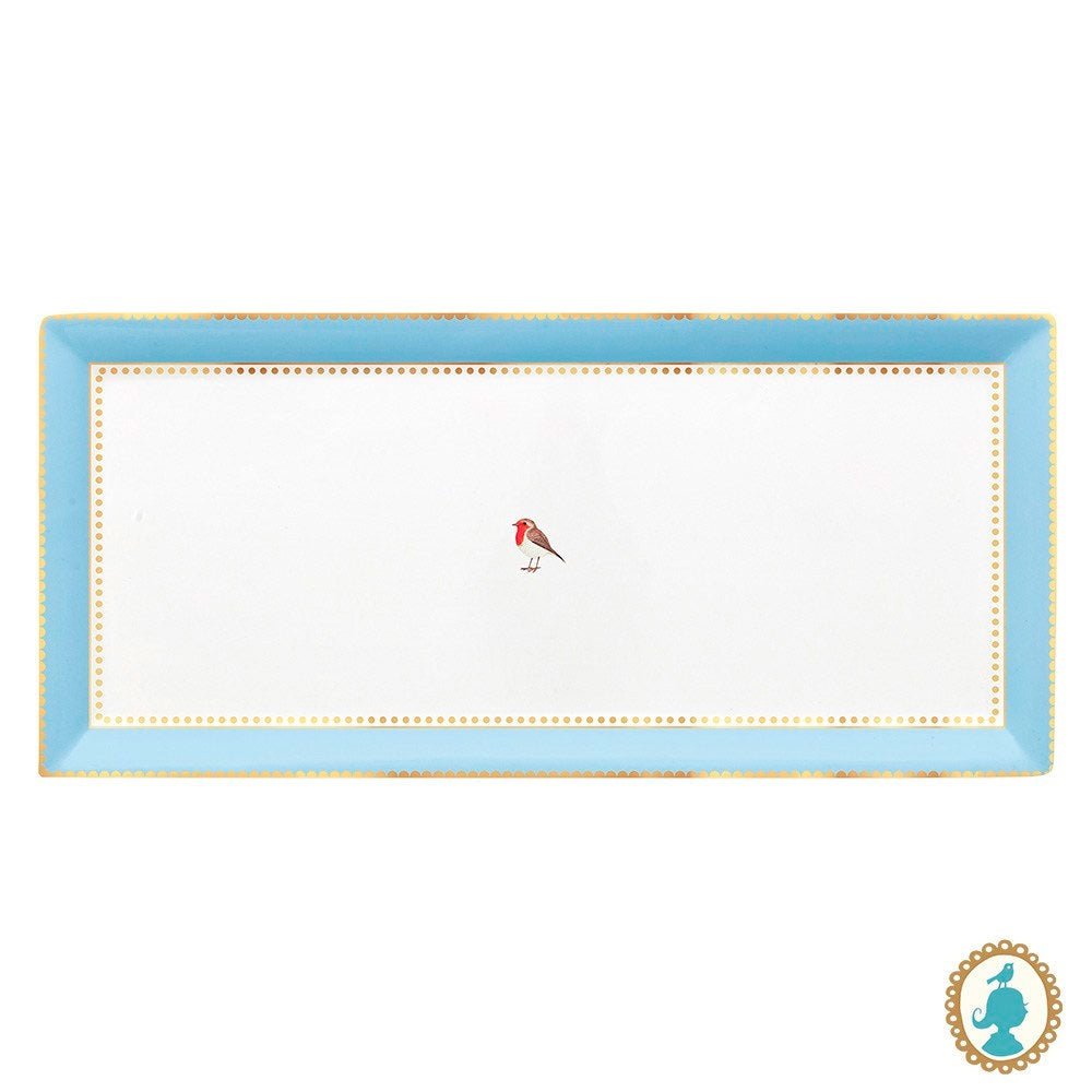 Pip Studio Love Birds Rektangulær tallerken 33,5x15,5 cm - Luxware DK
