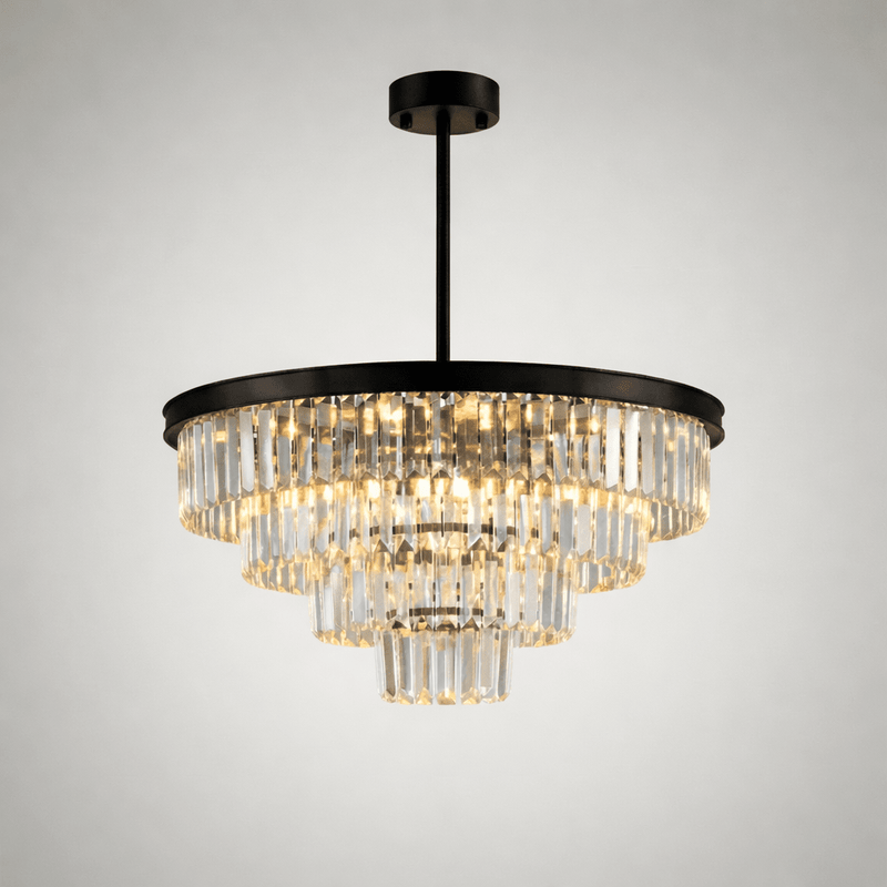 Polaris Lysekrone i krystal