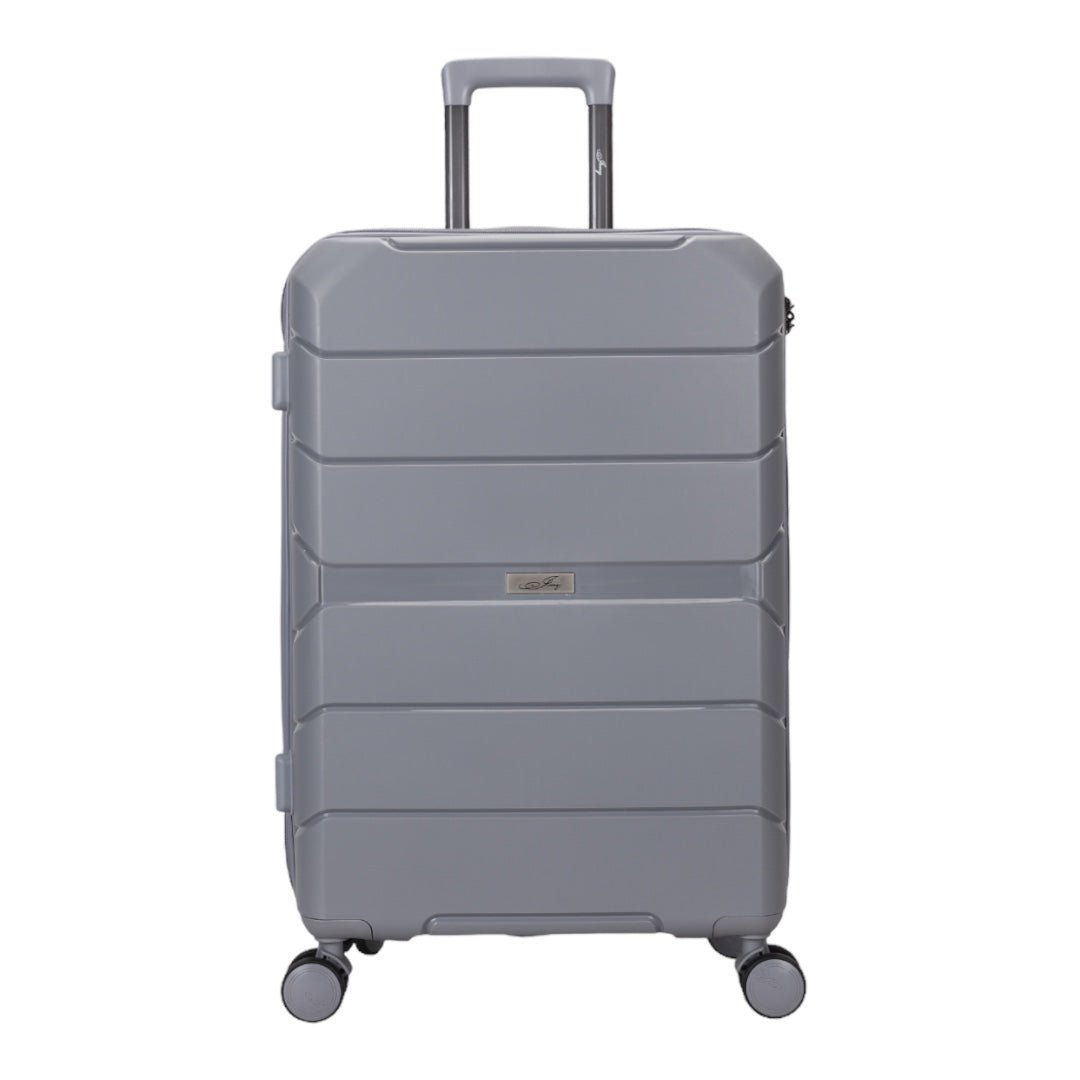 Stor Kuffert.70x50x30 cm op til 28 kg i Grå