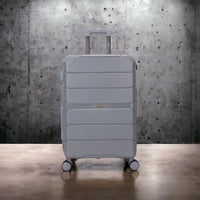 Stor Kuffert.70x50x30 cm op til 28 kg i Grå