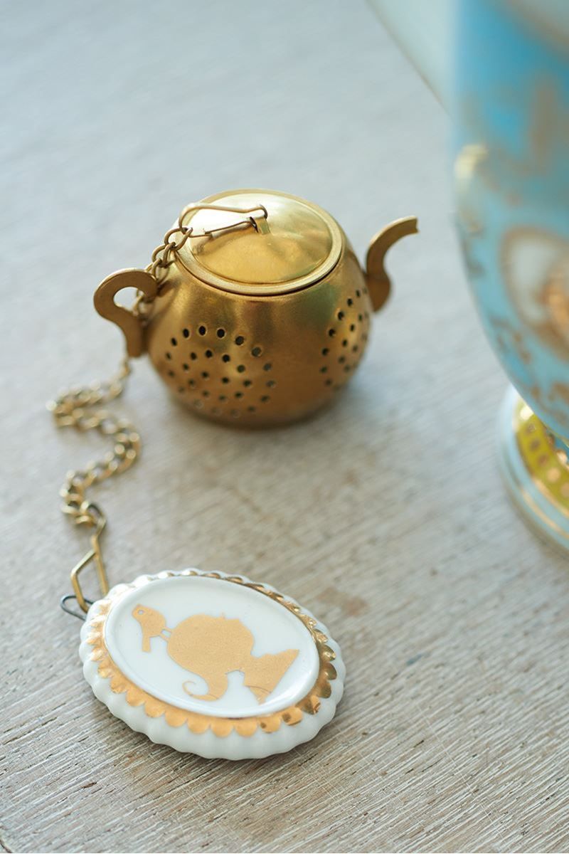 Pip Studio Tea Infuser Medaillon Royal White -  luxware-uk.myshopify.com