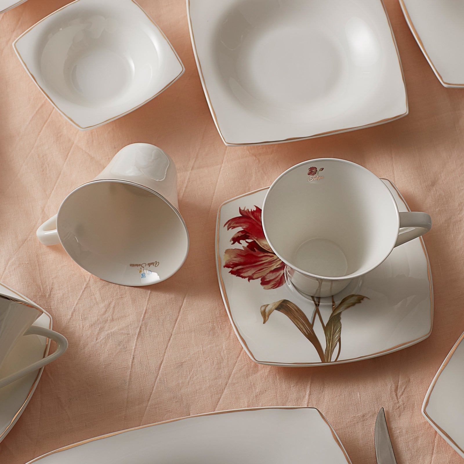 Breakfast Set Fine Pearl Revive 26 Pieces 6 Person Square Pearl -  luxware-uk.myshopify.com
