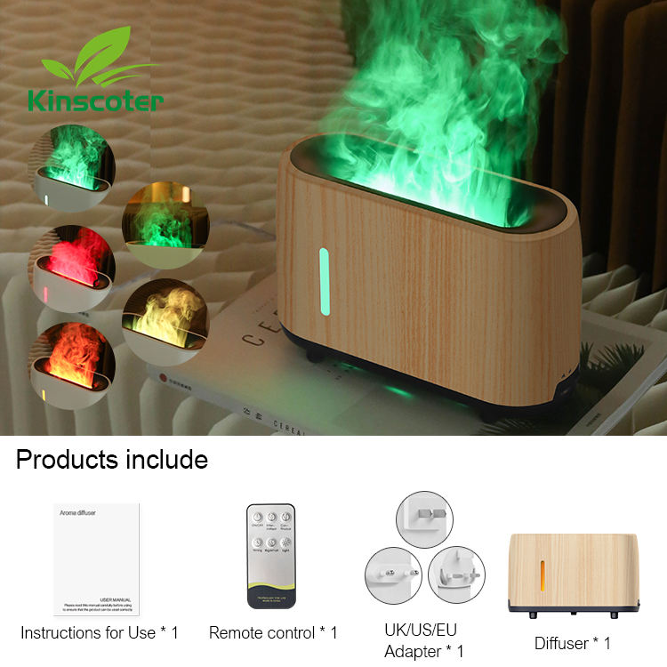 Luftfugter Flame Aroma Diffuser 7 colors - luxware-dk.myshopify.com