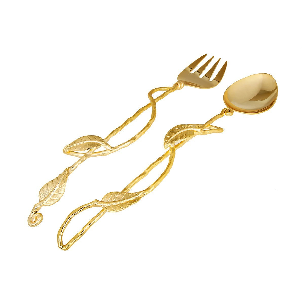 Gold Stainless Steel Serving Spoon 35cm -  luxware-uk.myshopify.com