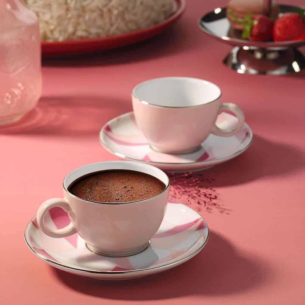 Espressokopper 90 ML. Zeugma 4 dele til 2 personer - Luxware DK