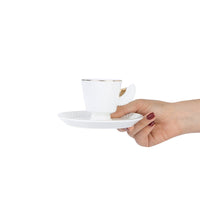 Espressokopper 90 ML.Karaca Egypt 4 dele til 2 personer