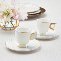 Espressokopper 90 ML.Karaca Egypt 4 dele til 2 personer