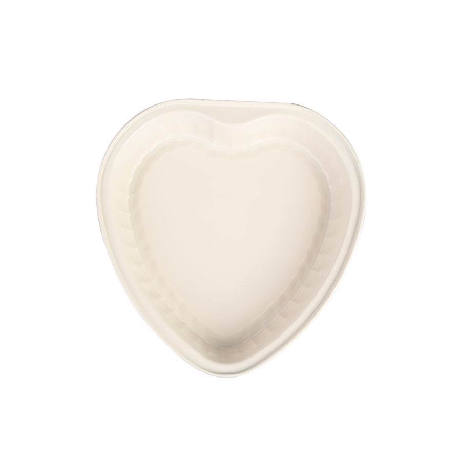 Hjertekageform Lexa Cream 26 cm - luxware-dk.myshopify.com