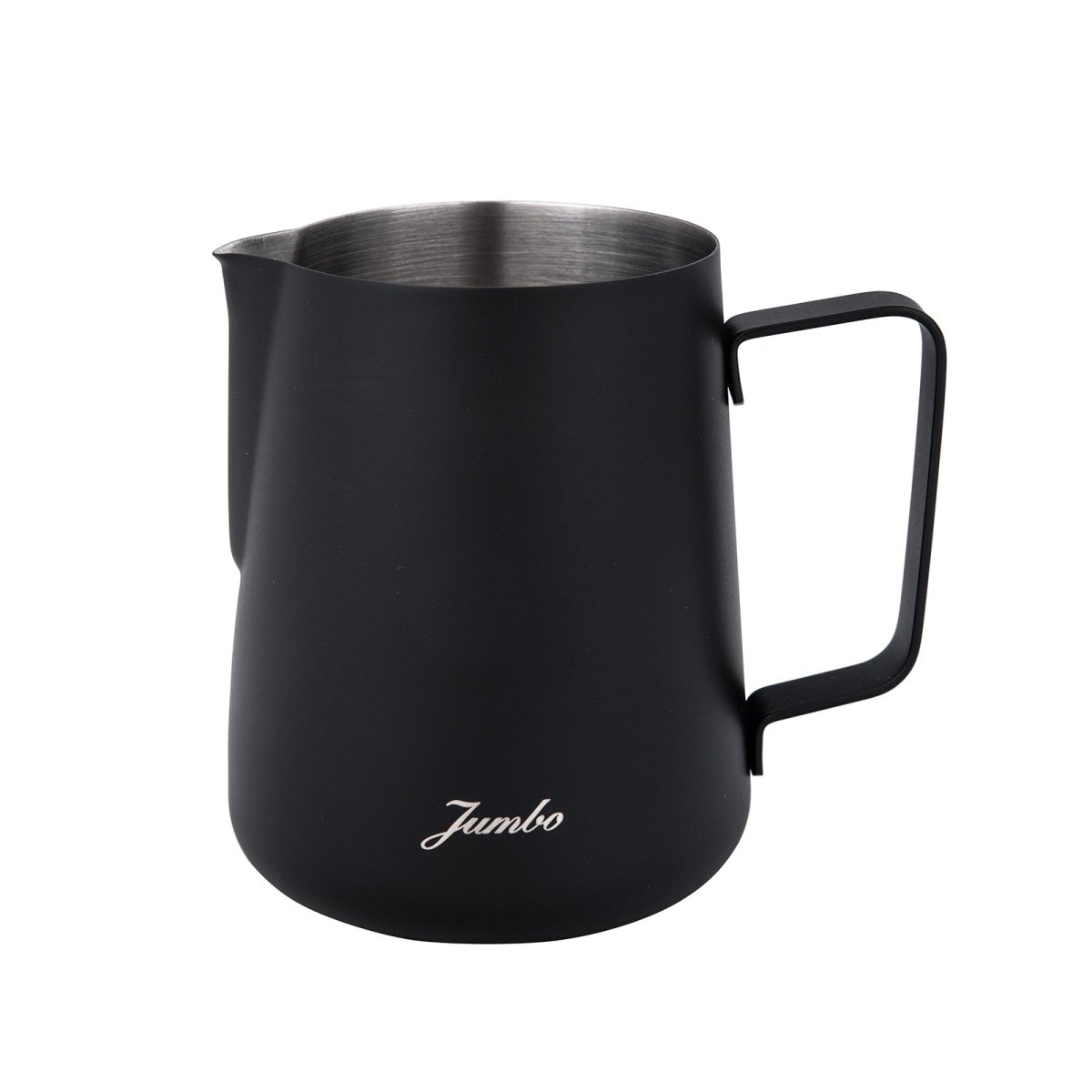 Jumbo Venti sort stål mælkepotte 700 ml - Luxware DK