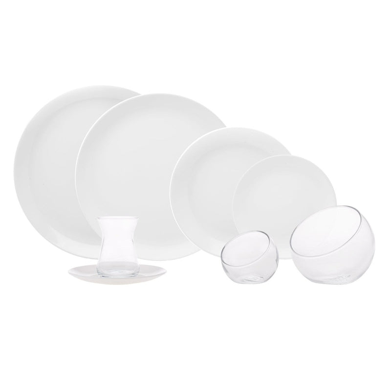 karaca Darcy White 26 dele til 6 personer morgenmadssæt