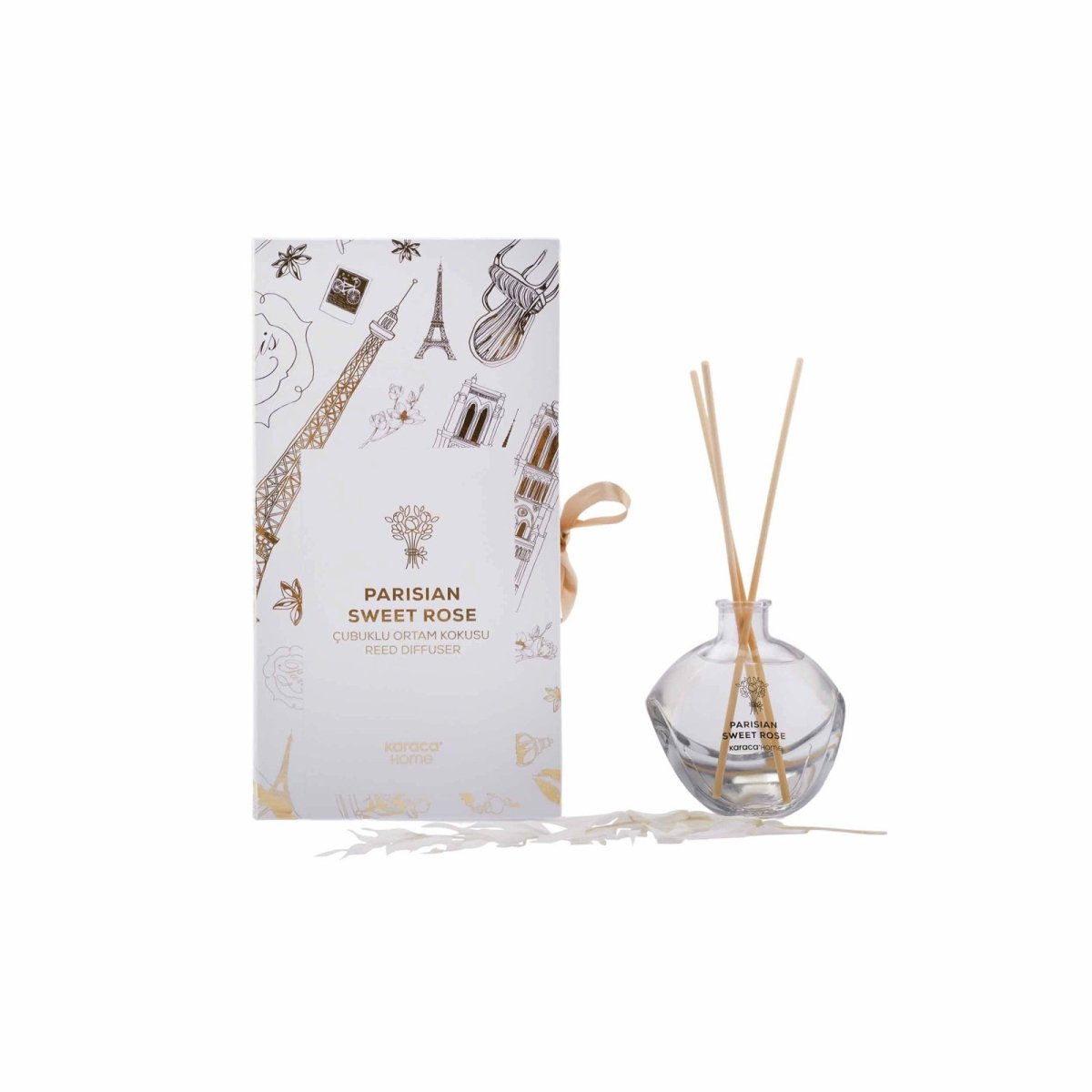 Karaca Home Parisian Rose Sticky Ambient Duft 200 ml - Luxware DK
